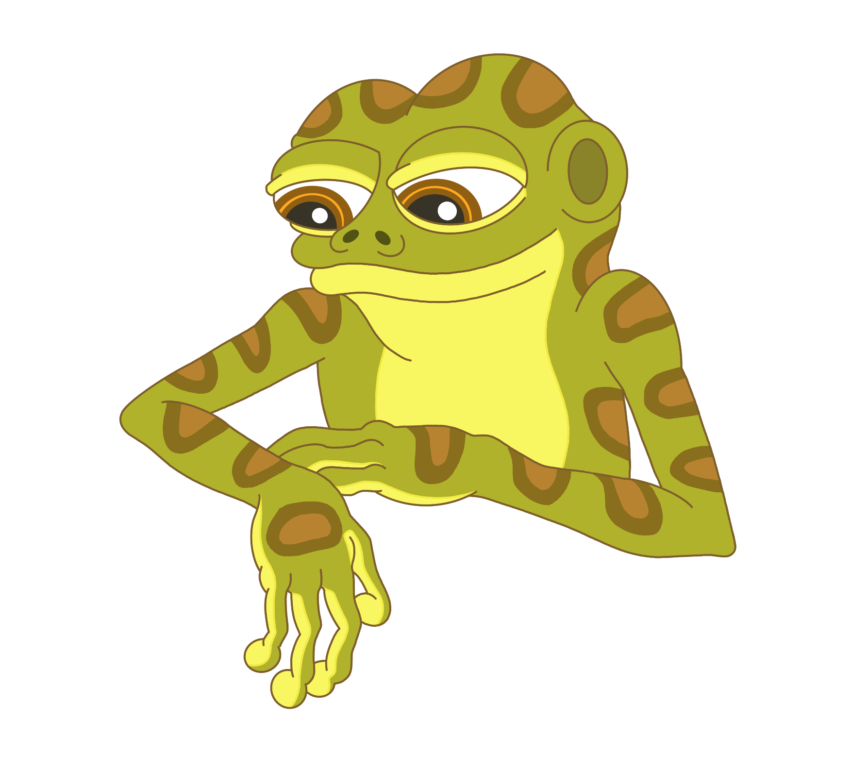 Mystery the Frog
